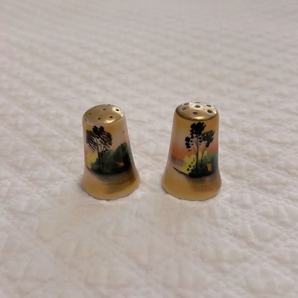 Vintage Japanese Salt and Pepper Shakers